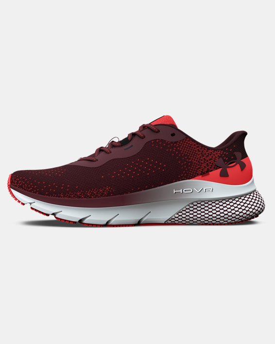 Men's UA HOVR™ Turbulence 2 Running Shoes in Red image number 5